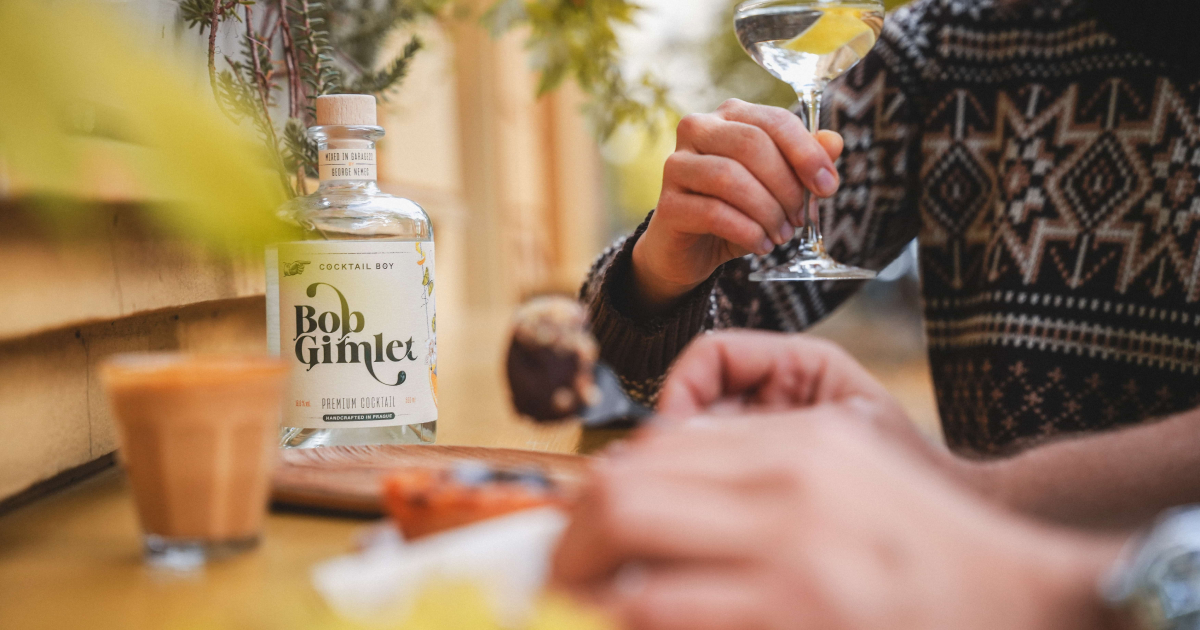 Servírování koktejlů Cocktail Boy